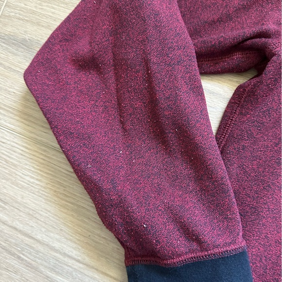 EUC Nike French Terry Pullover Men's Hoodie in Red & Black Size Large - Picture 5 of 10